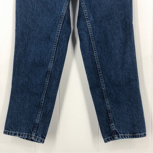 VTG Levis 550 Jean Y2K Relaxed Fit Tapered Leg High Rise Size 10S 28 x 28.5 Blue - Picture 4 of 15